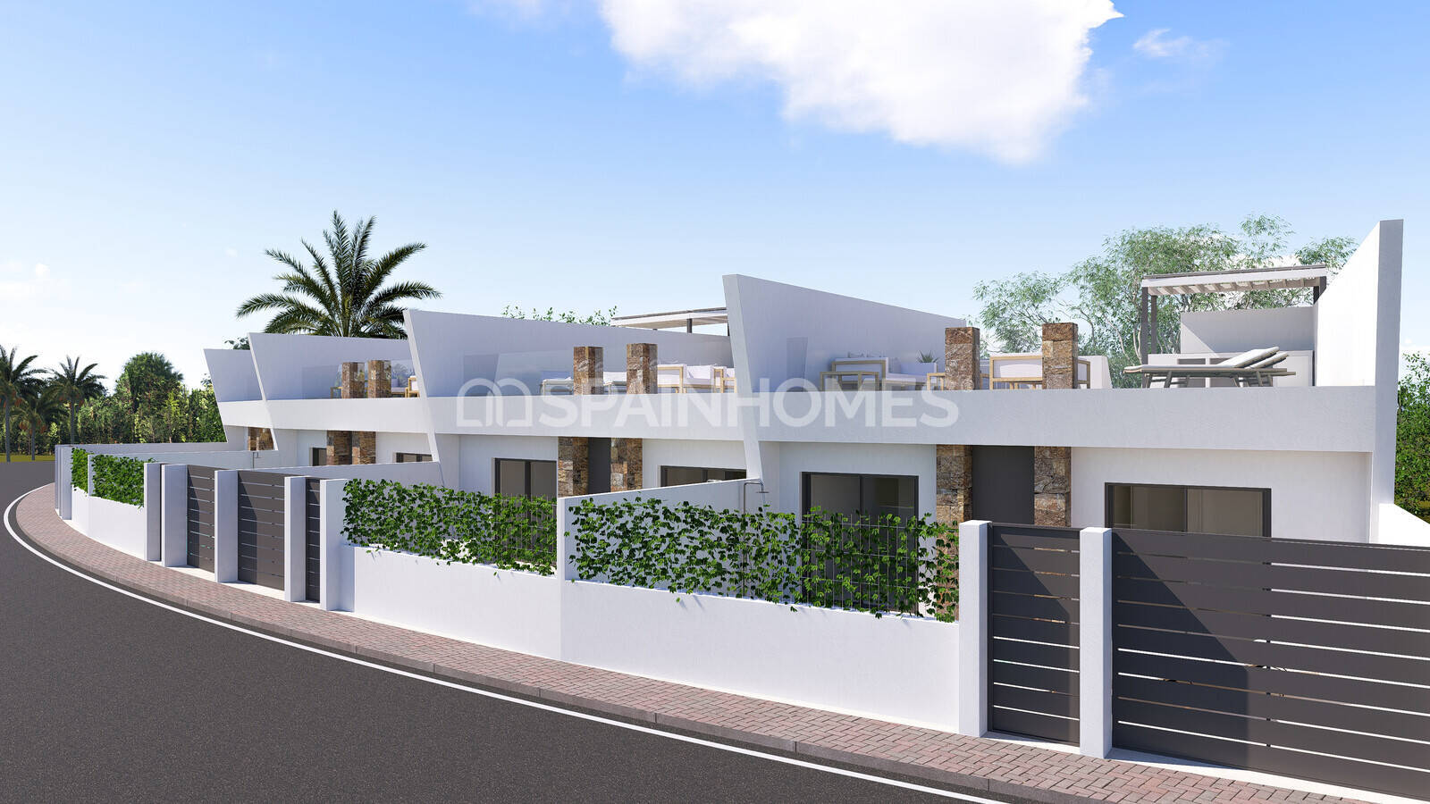 Villa à Torre-Pacheco, Murcia, Espagne 2 chambres, 78 m2 No. 154356