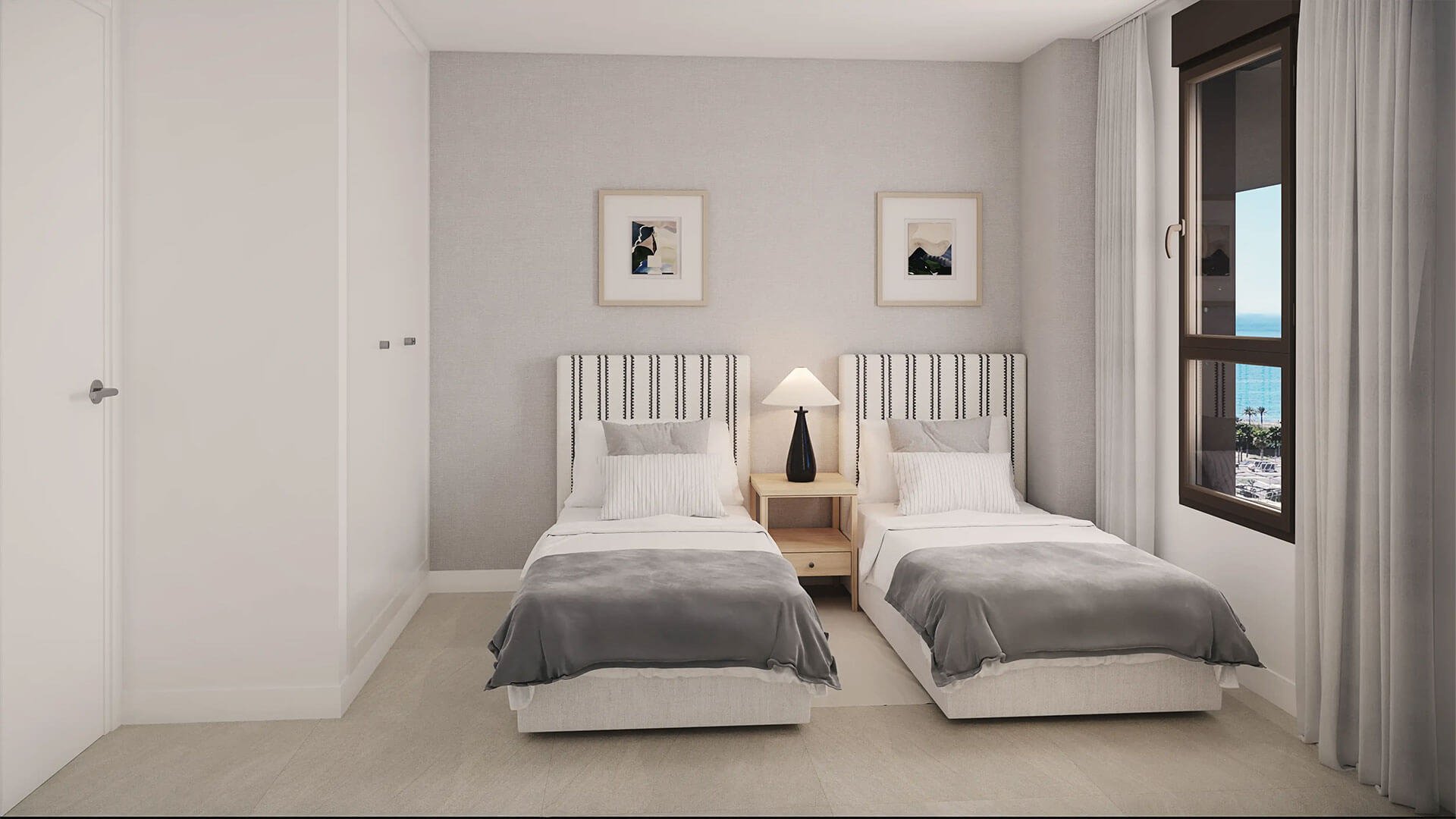 Apartamento en Orizonne, Villajoyosa, Alicante, España 3 dormitorios, 127 m2 No. 147294