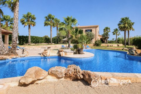 Finca i Santanyi, Mallorca, Spanien 4 sovrum, 388 kvm. Nr. 178130