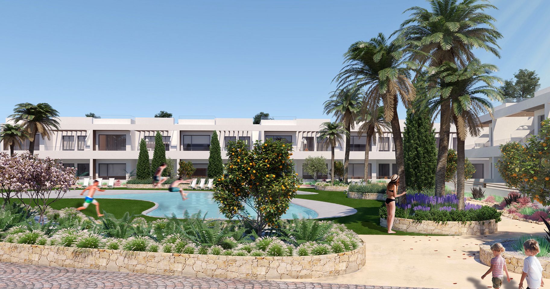 Bungalow in Torrevieja, Alicante, Spain 2 bedrooms, 101 sq.m. No. 95674