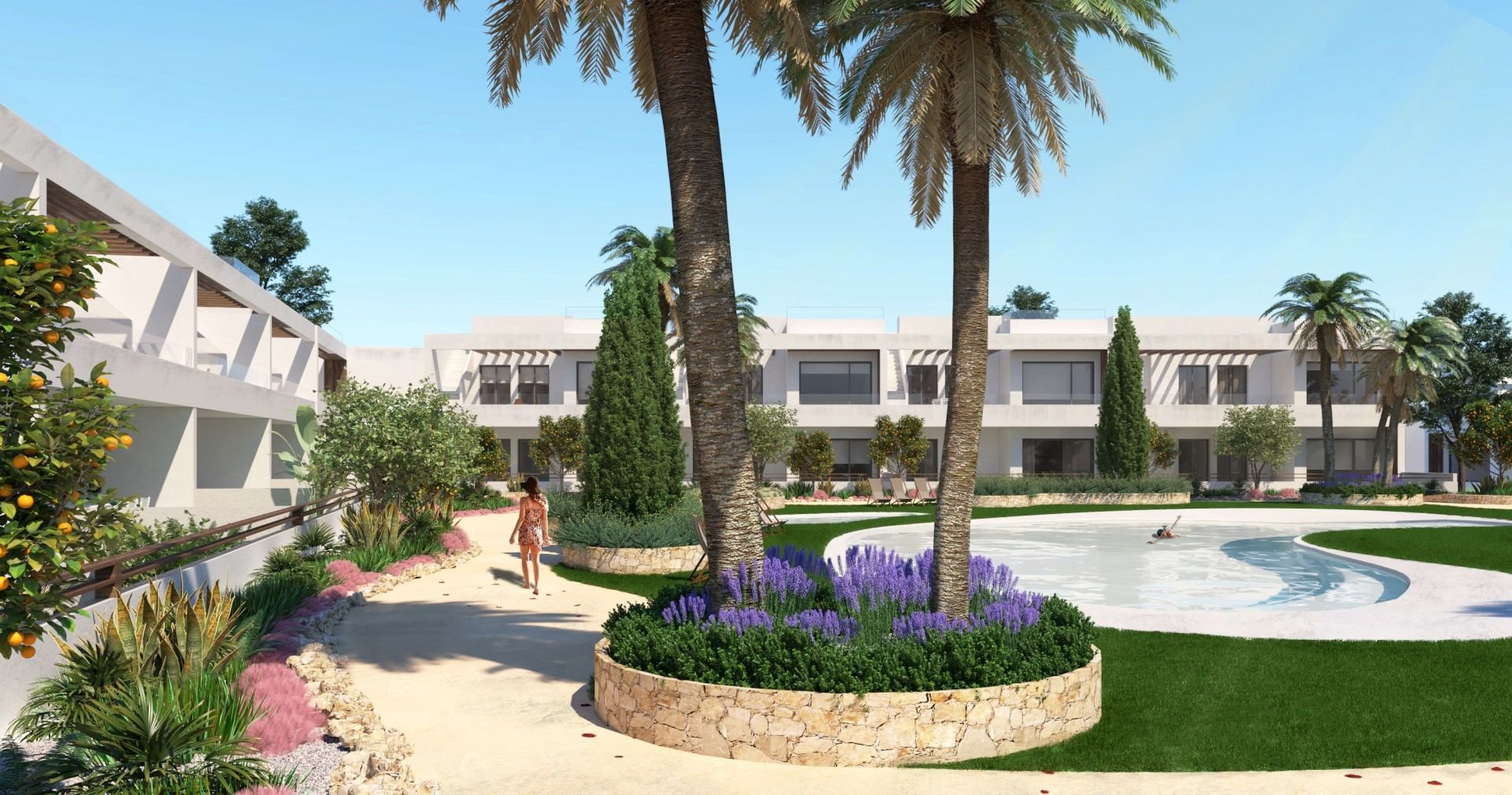 Bungalow in Torrevieja, Alicante, Spain 2 bedrooms, 101 sq.m. No. 95674