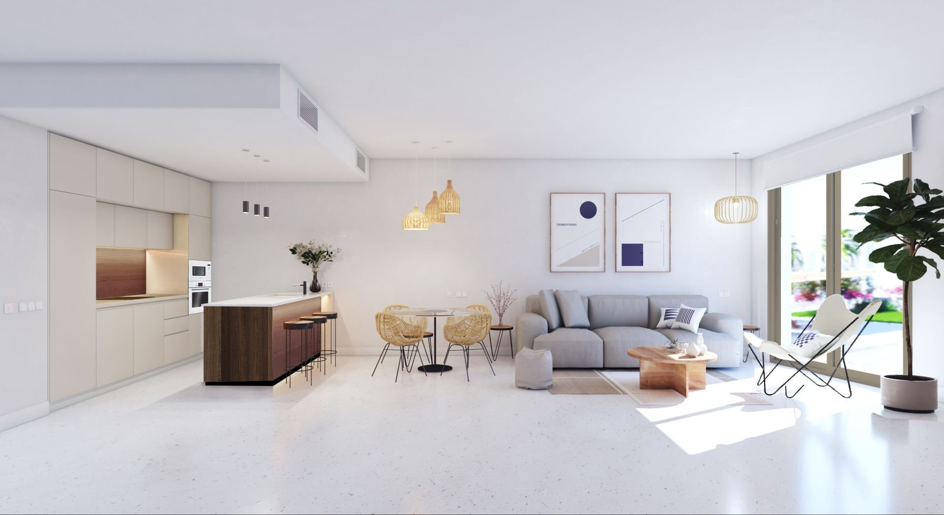 Bungalow in Torrevieja, Alicante, Spain 2 bedrooms, 101 sq.m. No. 95674