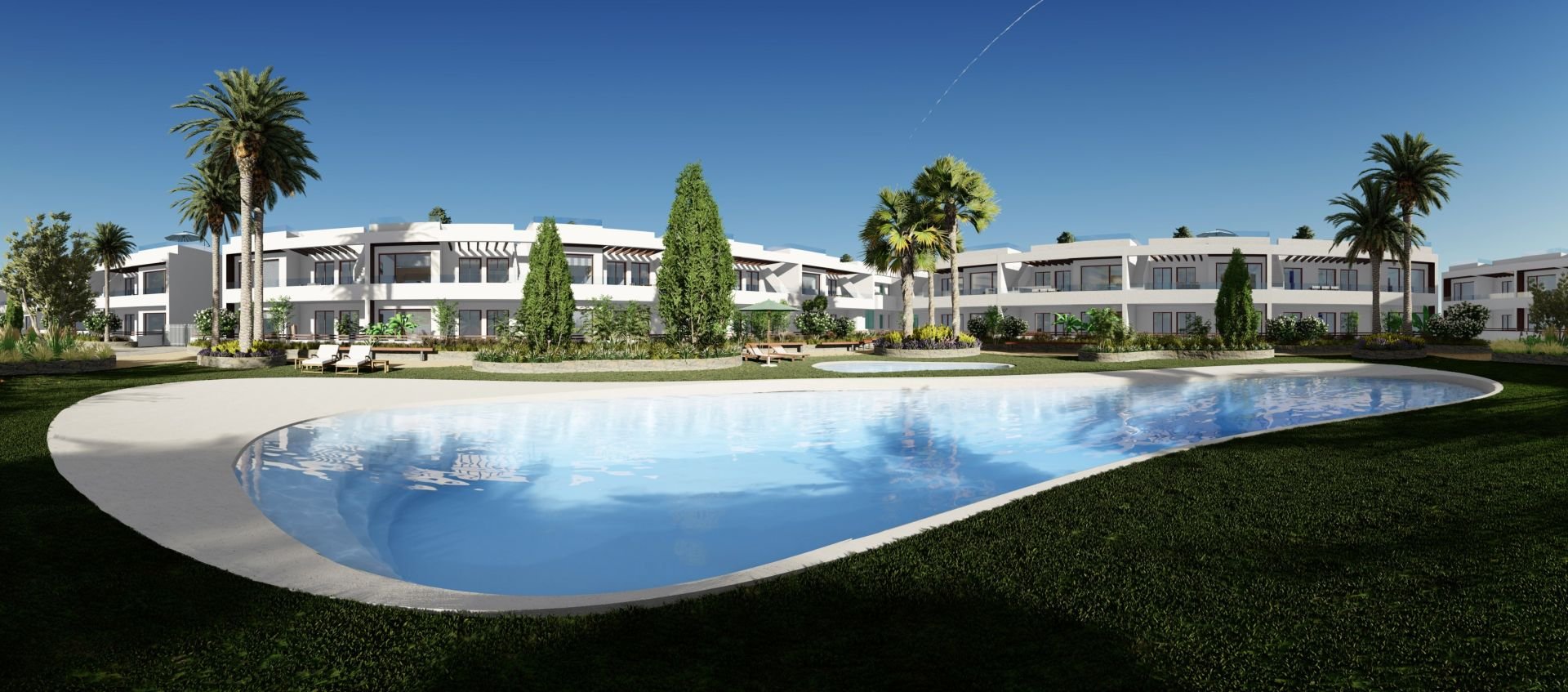 Bungalow in Torrevieja, Alicante, Spain 2 bedrooms, 101 sq.m. No. 95674