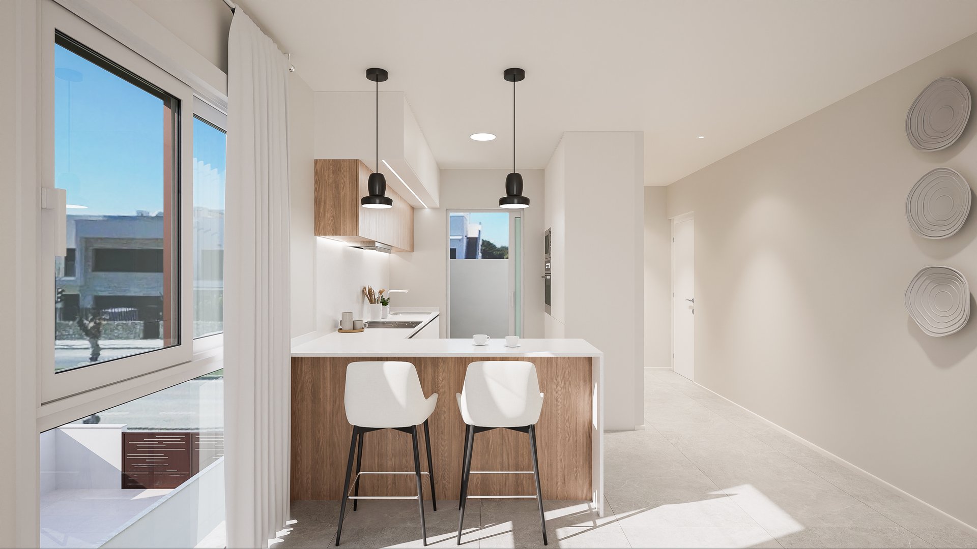 Bliźniak w Torre de la Horadada, Alicante, Hiszpania 3 sypialnie, 99 mkw. nr 136362