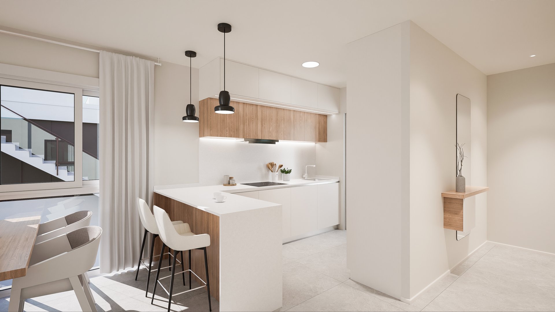 Bliźniak w Torre de la Horadada, Alicante, Hiszpania 3 sypialnie, 99 mkw. nr 136362