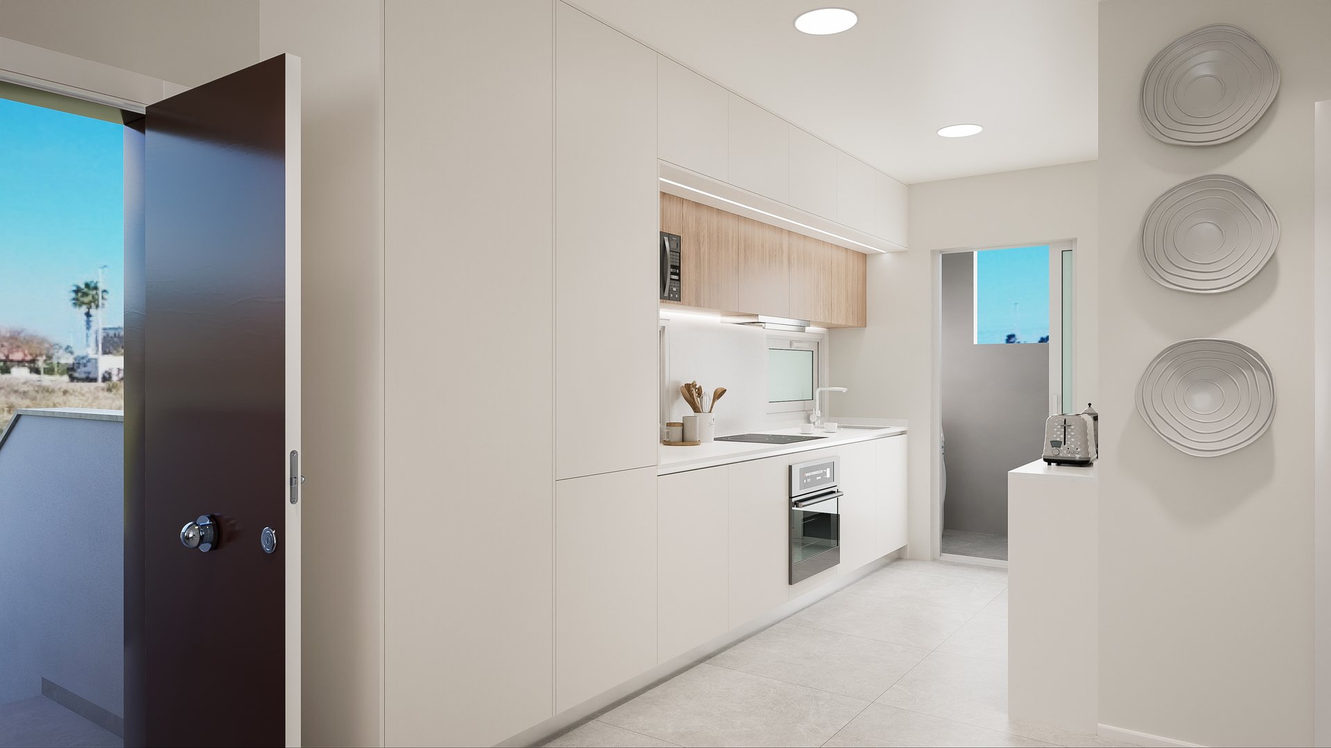 Bliźniak w Torre de la Horadada, Alicante, Hiszpania 3 sypialnie, 99 mkw. nr 136362