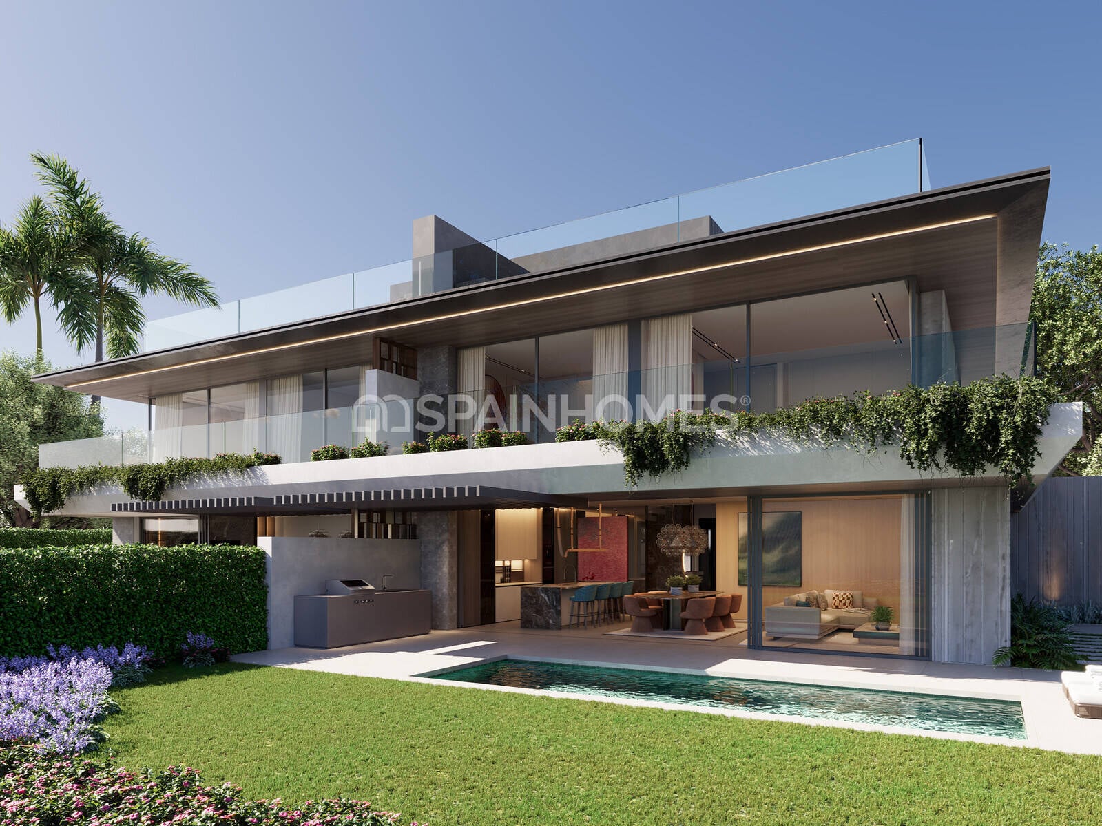 Villa en Ojén, Málaga, España 3 dormitorios, 185 m2 No. 151497