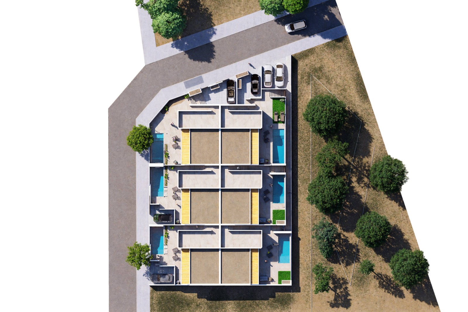 Villetta a schiera a Dolores, Alicante, Spagna 3 camere da letto, 97 mq. N° 151991