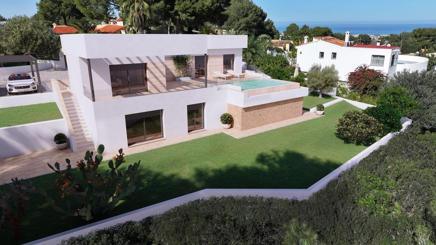 Huvila Denia, Alicante, Espanja 3 makuuhuonetta, 210 m2 No. 195666