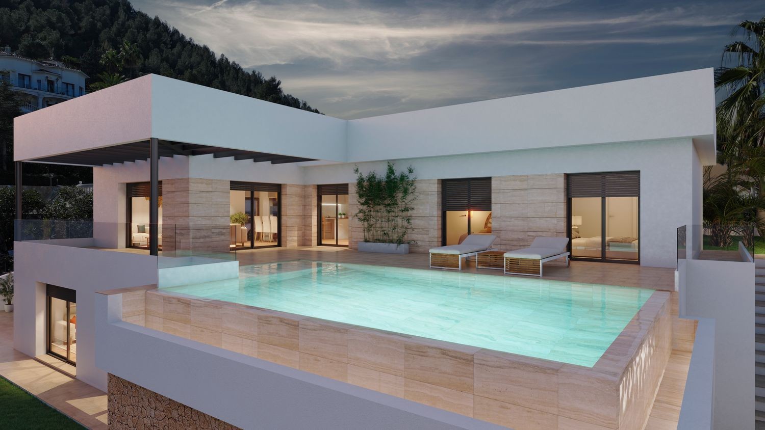 Huvila Denia, Alicante, Espanja 3 makuuhuonetta, 210 m2 No. 195666