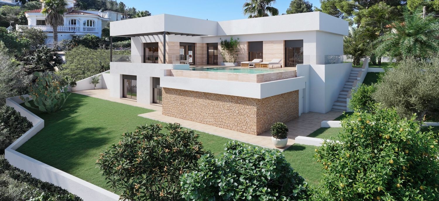 Huvila Denia, Alicante, Espanja 3 makuuhuonetta, 210 m2 No. 195666