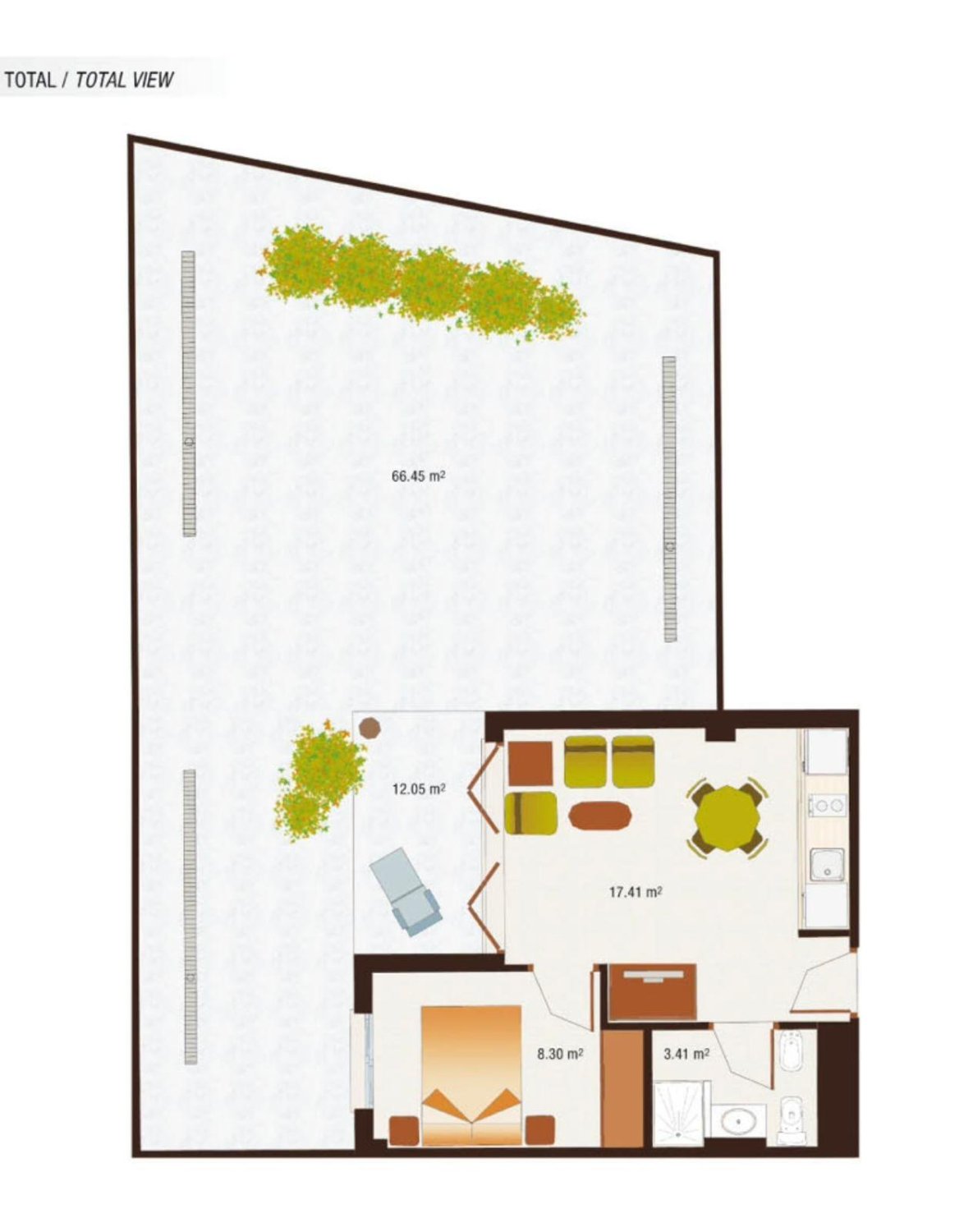 Apartment à Villanueva Rio Segura, Murcia, Espagne 1 chambre, 104 m2 No. 182807