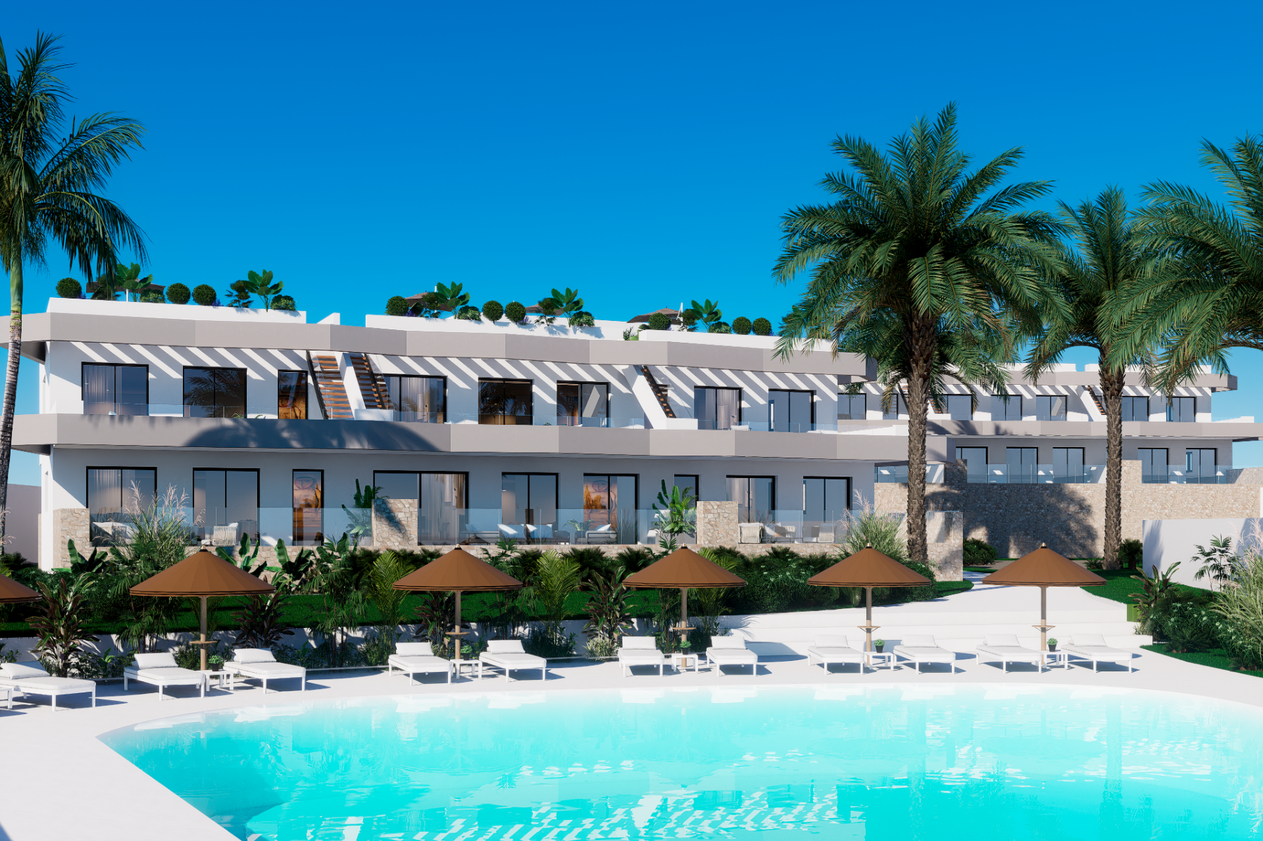 Bungalo Benidorm, Alicante, Spānijā 2 istabas, 170 m2 Nr. 133645