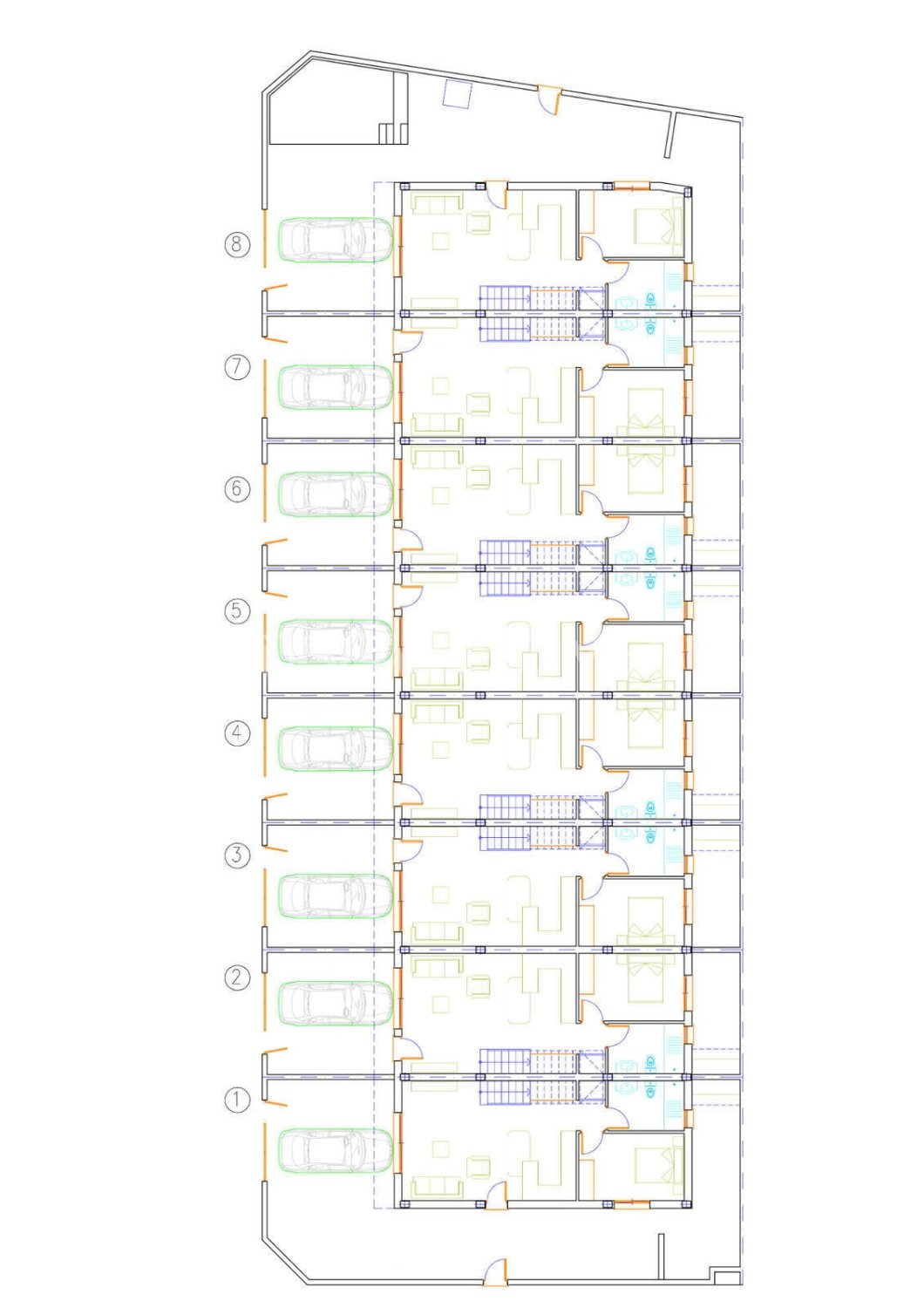 Villa a San Pedro del Pinatar, Murcia, Spagna 3 camere da letto, 109 mq. N° 191668