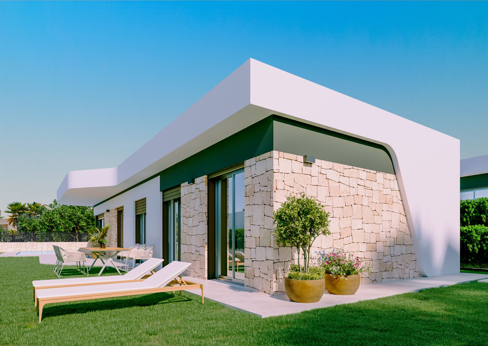 Villa a Finestrat, Alicante, Spagna 3 camere da letto, 137 mq. N° 163244