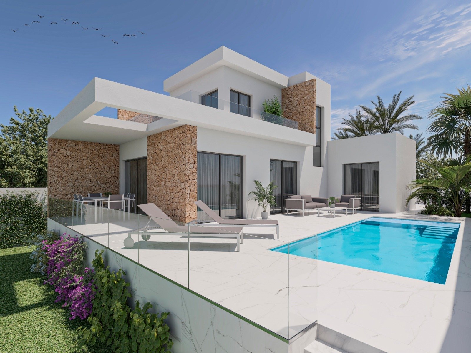Villa i La Marina, Alicante, Spanien 4 sovrum, 186 kvm. Nr. 163240
