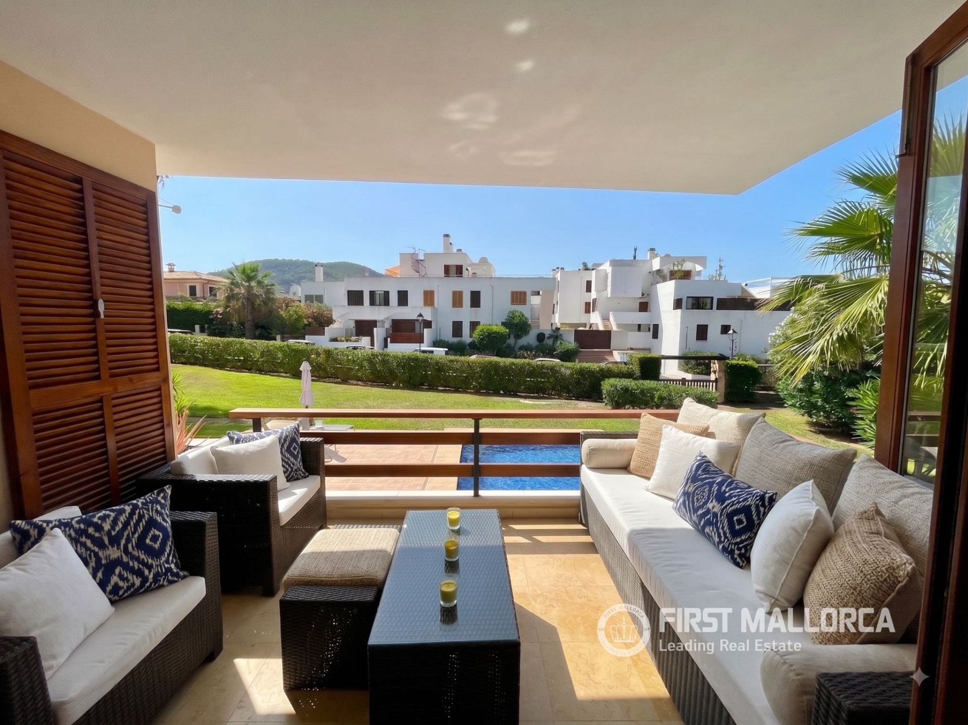 Apartment à Port D'andratx, Mallorca, Espagne 2 chambres, 72 m2 No. 192420