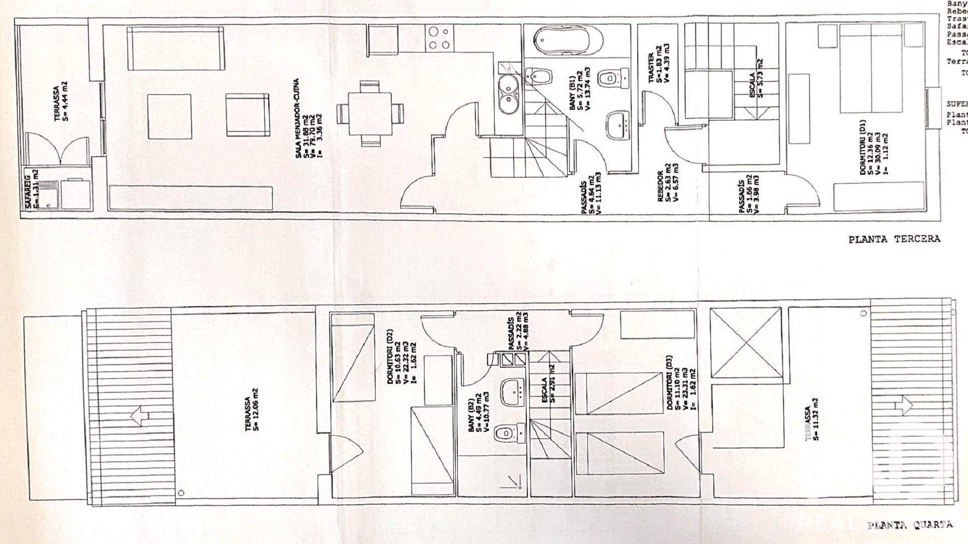 Duplex à Santa Coloma de Queralt, Tarragona, Espagne 3 chambres, 131 m2 No. 188242