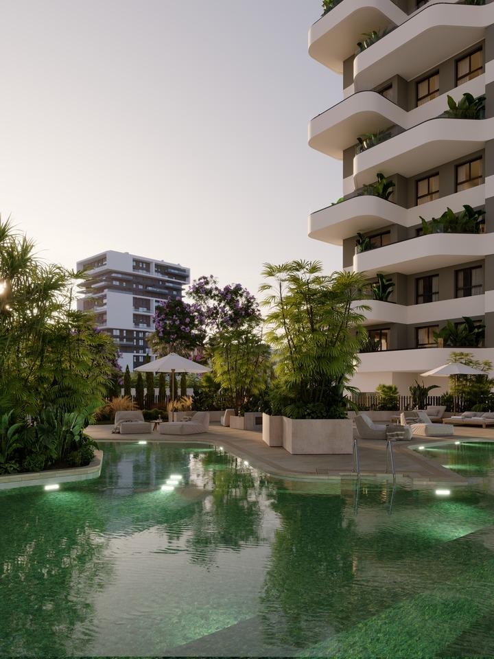 Huoneisto Calpe, Alicante, Espanja 2 makuuhuonetta, 118.87 m2 No. 165656