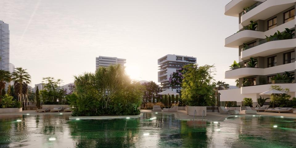 Huoneisto Calpe, Alicante, Espanja 2 makuuhuonetta, 118.87 m2 No. 165656