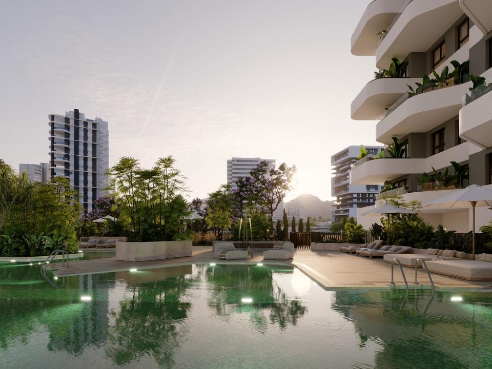 Huoneisto Calpe, Alicante, Espanja 2 makuuhuonetta, 118.87 m2 No. 165656