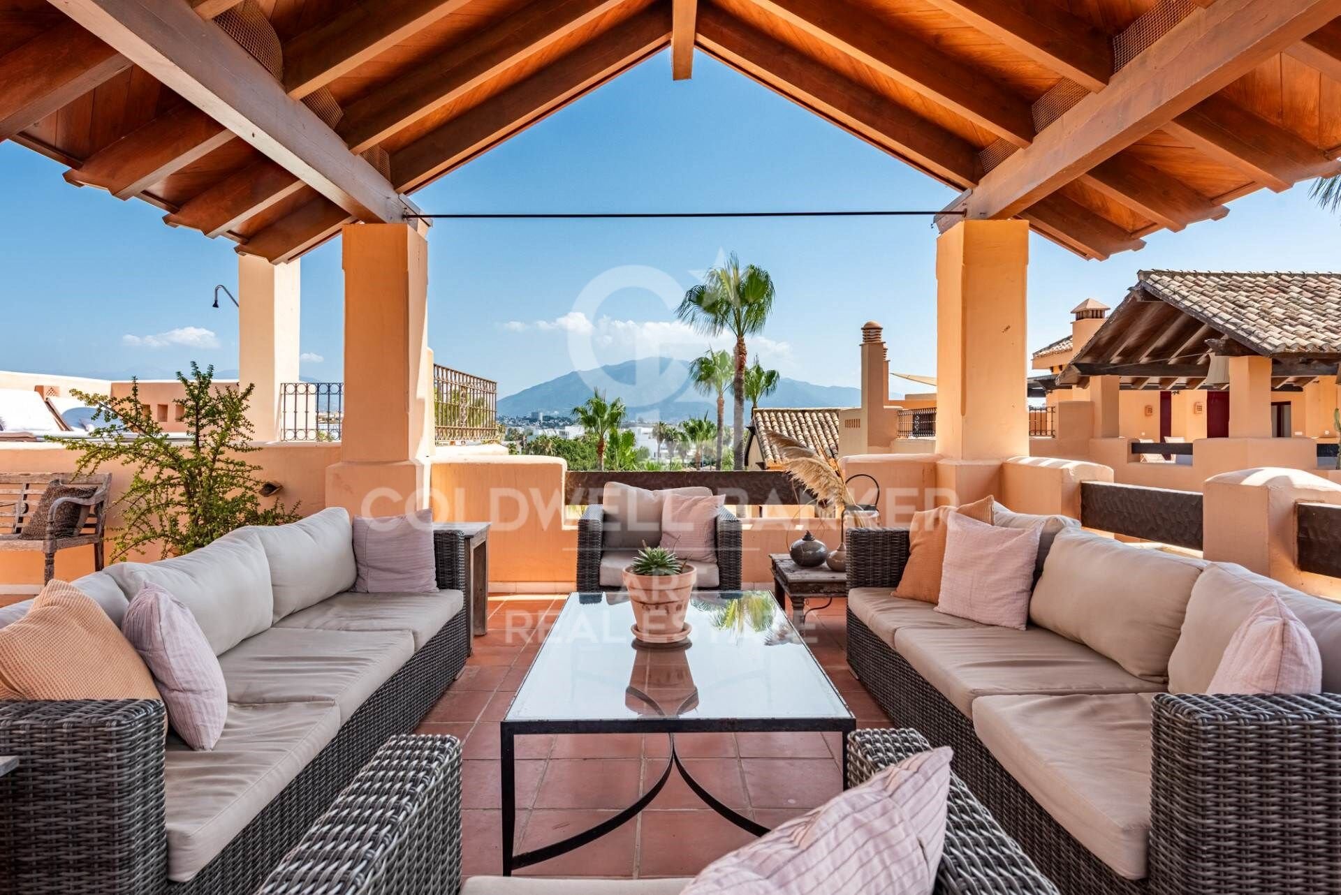 Takvåning i Marbella, Malaga, Spanien 3 sovrum, 158 kvm. Nr. 157515