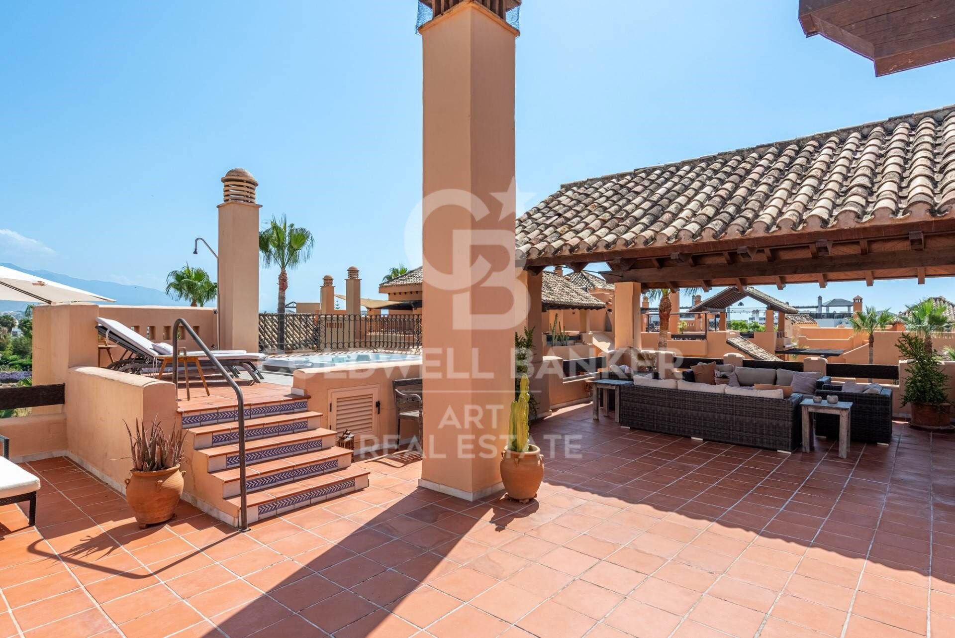 Takvåning i Marbella, Malaga, Spanien 3 sovrum, 158 kvm. Nr. 157515