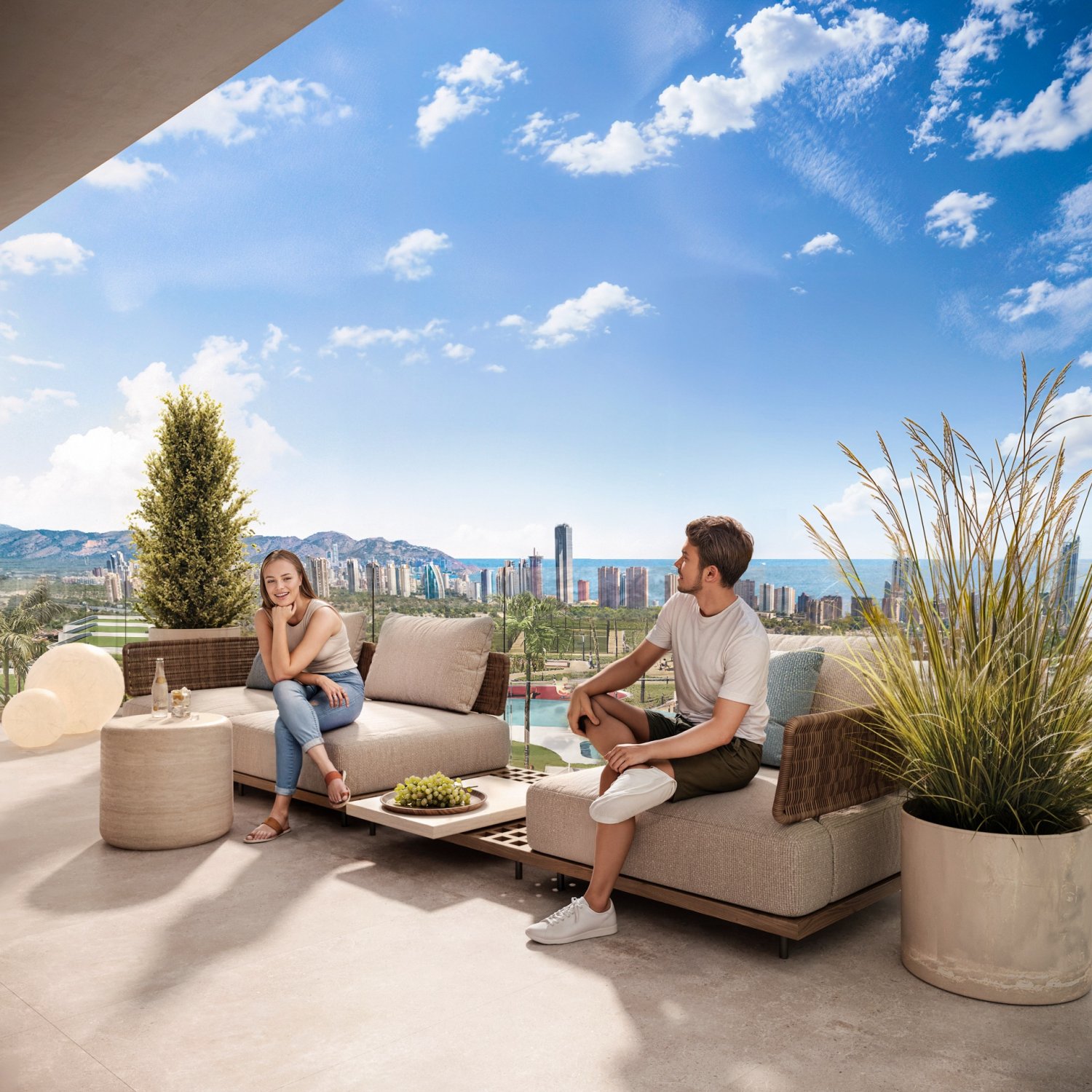 Bungalo Benidorm, Alicante, Spānijā 2 istabas, 126 m2 Nr. 154539