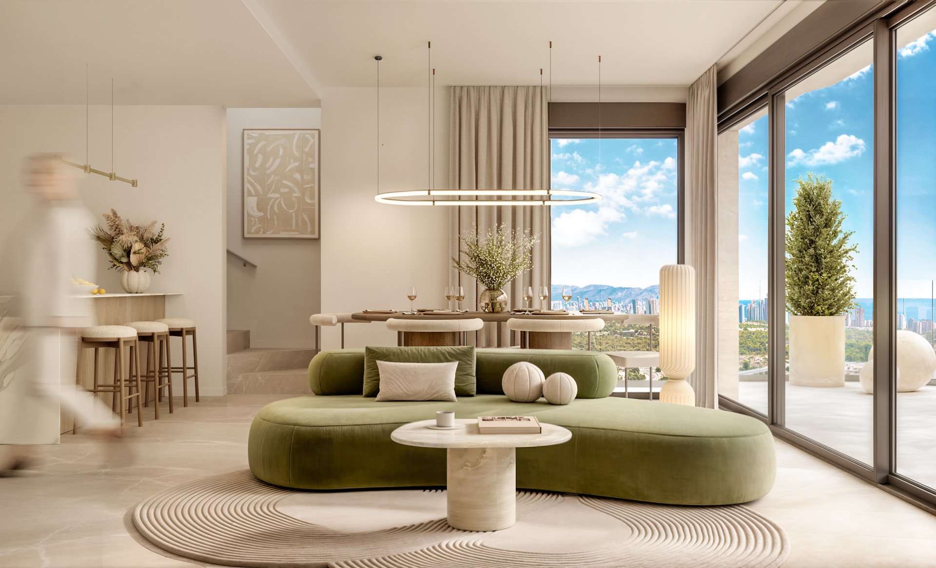 Bungalo Benidorm, Alicante, Spānijā 2 istabas, 126 m2 Nr. 154539