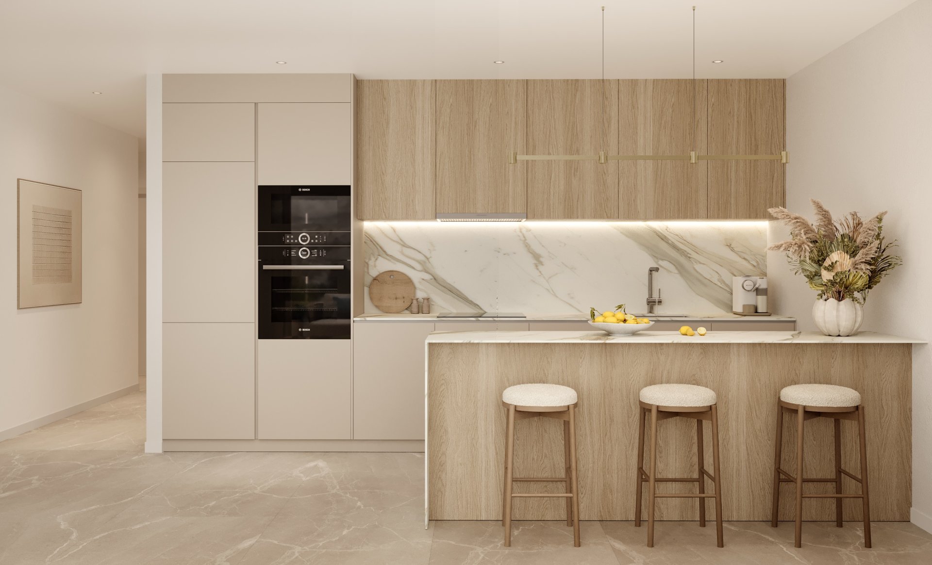 Bungalo Benidorm, Alicante, Spānijā 2 istabas, 126 m2 Nr. 154539
