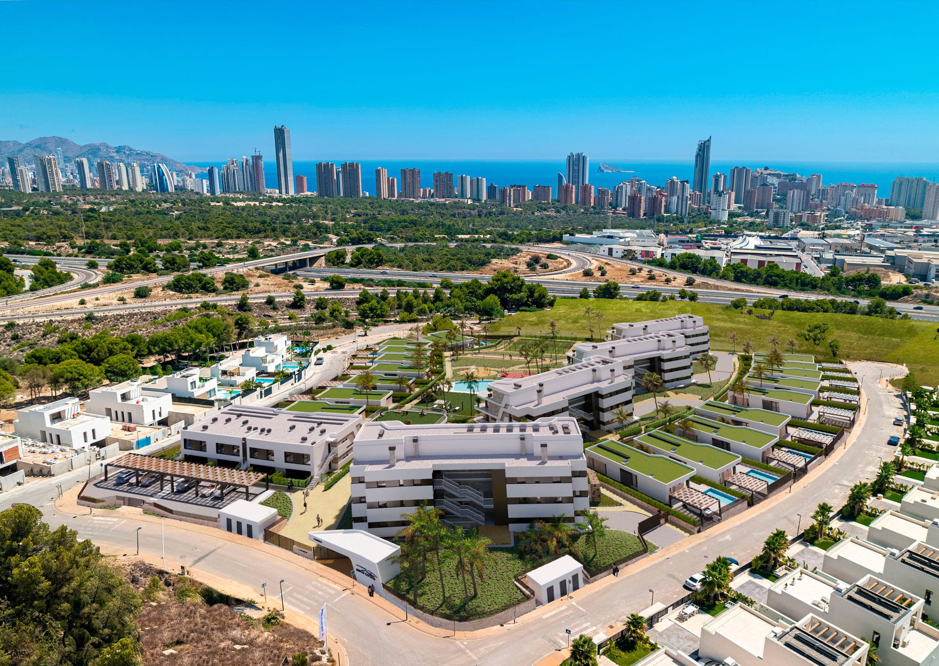 Apartamento en Benidorm, Alicante, España 3 dormitorios, 122 m2 No. 154538