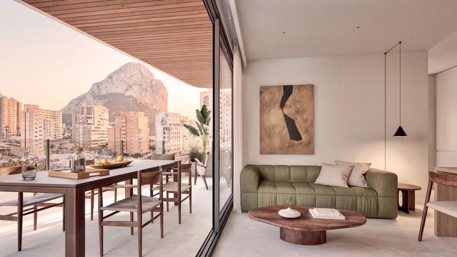 Penthouse in Calpe, Alicante, Spain 2 bedrooms, 119 sq.m. No. 186828