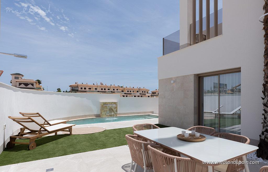 Villa en Los Alcázares, Murcia, España 3 dormitorios, 99 m2 No. 161123