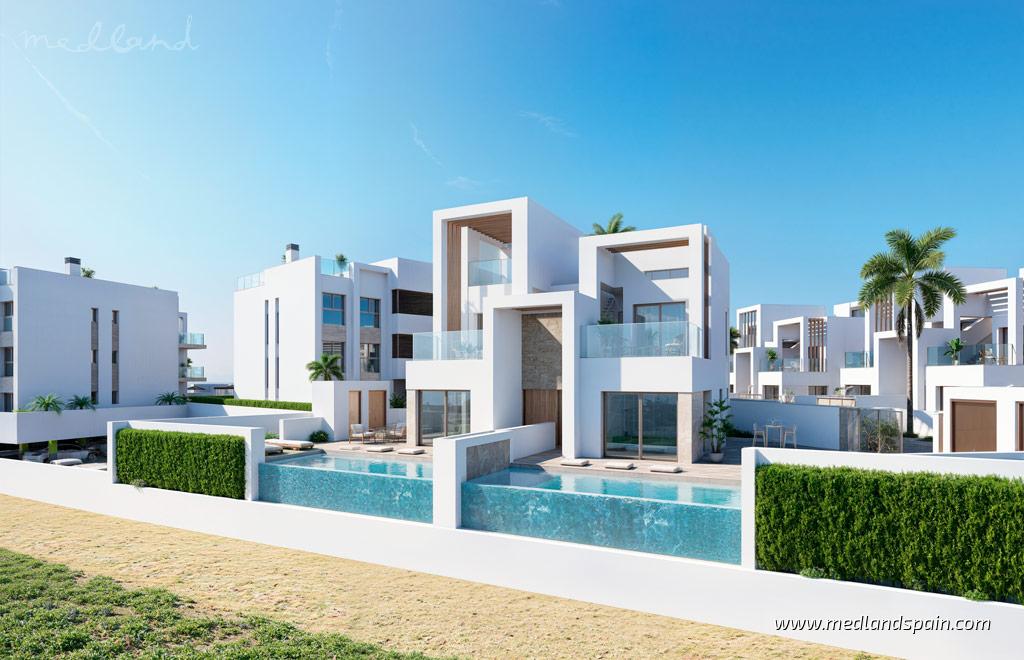 Villa en Los Alcázares, Murcia, España 3 dormitorios, 99 m2 No. 161123