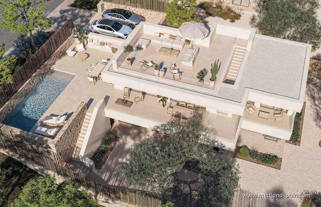 Huvila Dehesa De Campoamor, Alicante, Espanja 3 makuuhuonetta, 260 m2 No. 161122