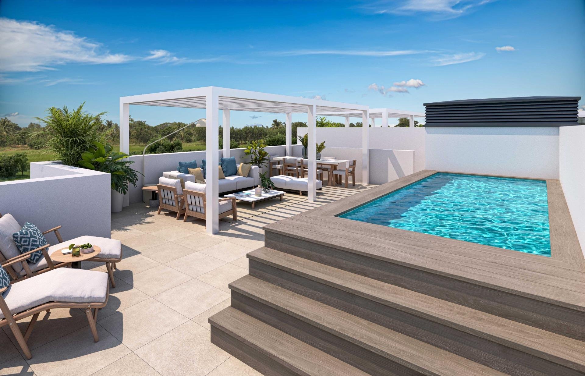 Penthäuser in Estepona, Malaga, Spanien 3 Schlafzimmer, 125 m2 Nr. 182769