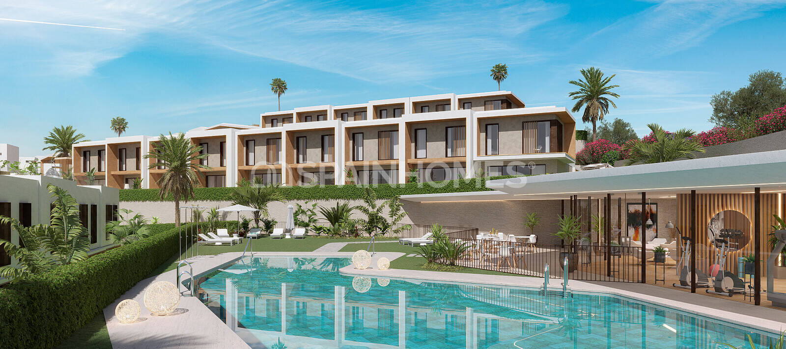 Villa a Mijas, Malaga, Spagna 3 camere da letto, 110 mq. N° 154557