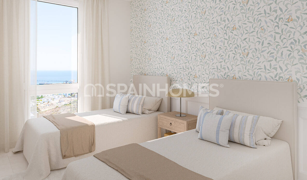 Villa a Mijas, Malaga, Spagna 3 camere da letto, 110 mq. N° 154557