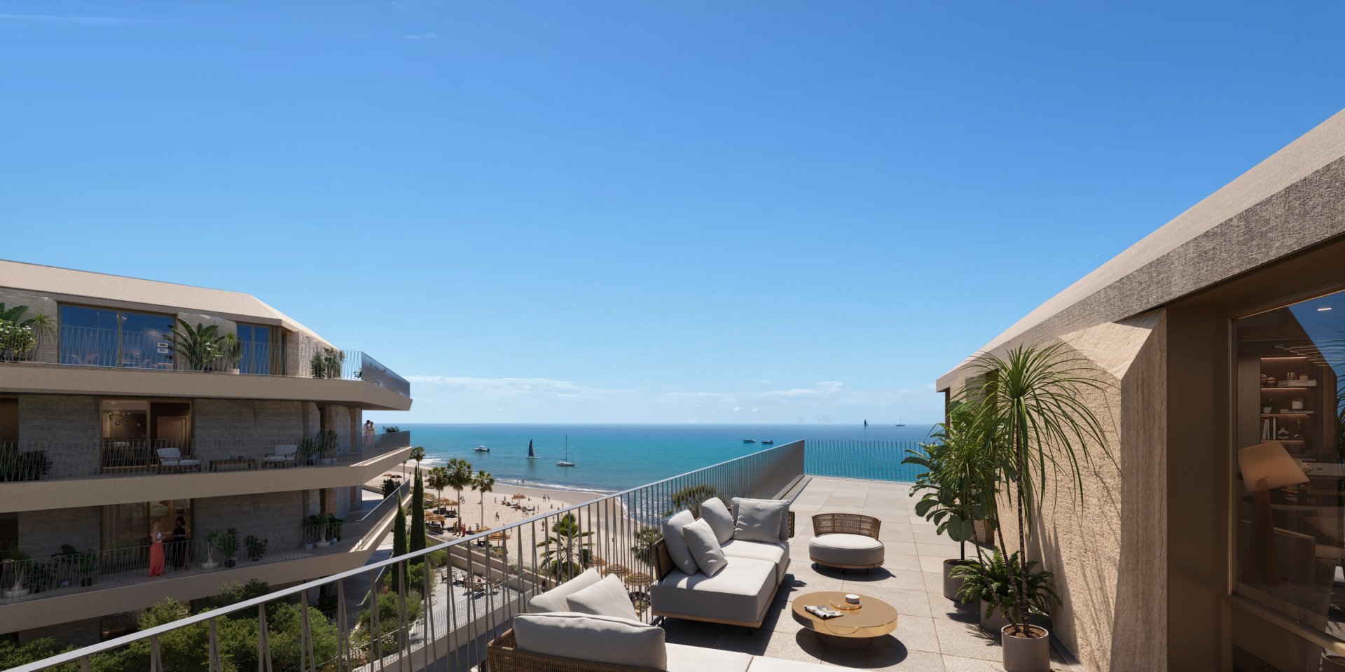 Apartamento en Manilva, Málaga, España 4 dormitorios, 186 m2 No. 180149