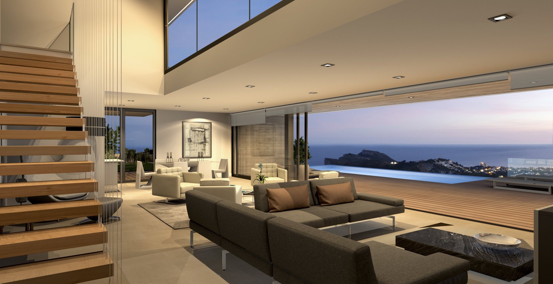 Villa i Cumbre Del Sol, Alicante, Spanien 3 sovrum, 787 kvm. Nr. 194705
