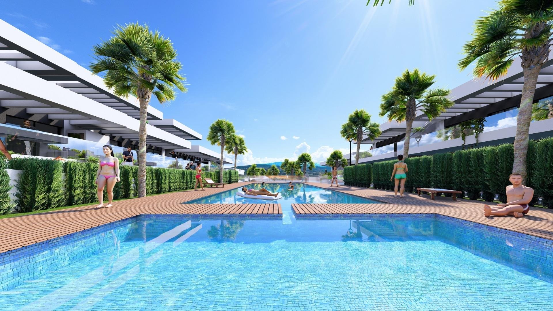 Bungalow in Algorfa, Alicante, Spain 2 bedrooms, 67 sq.m. No. 142031