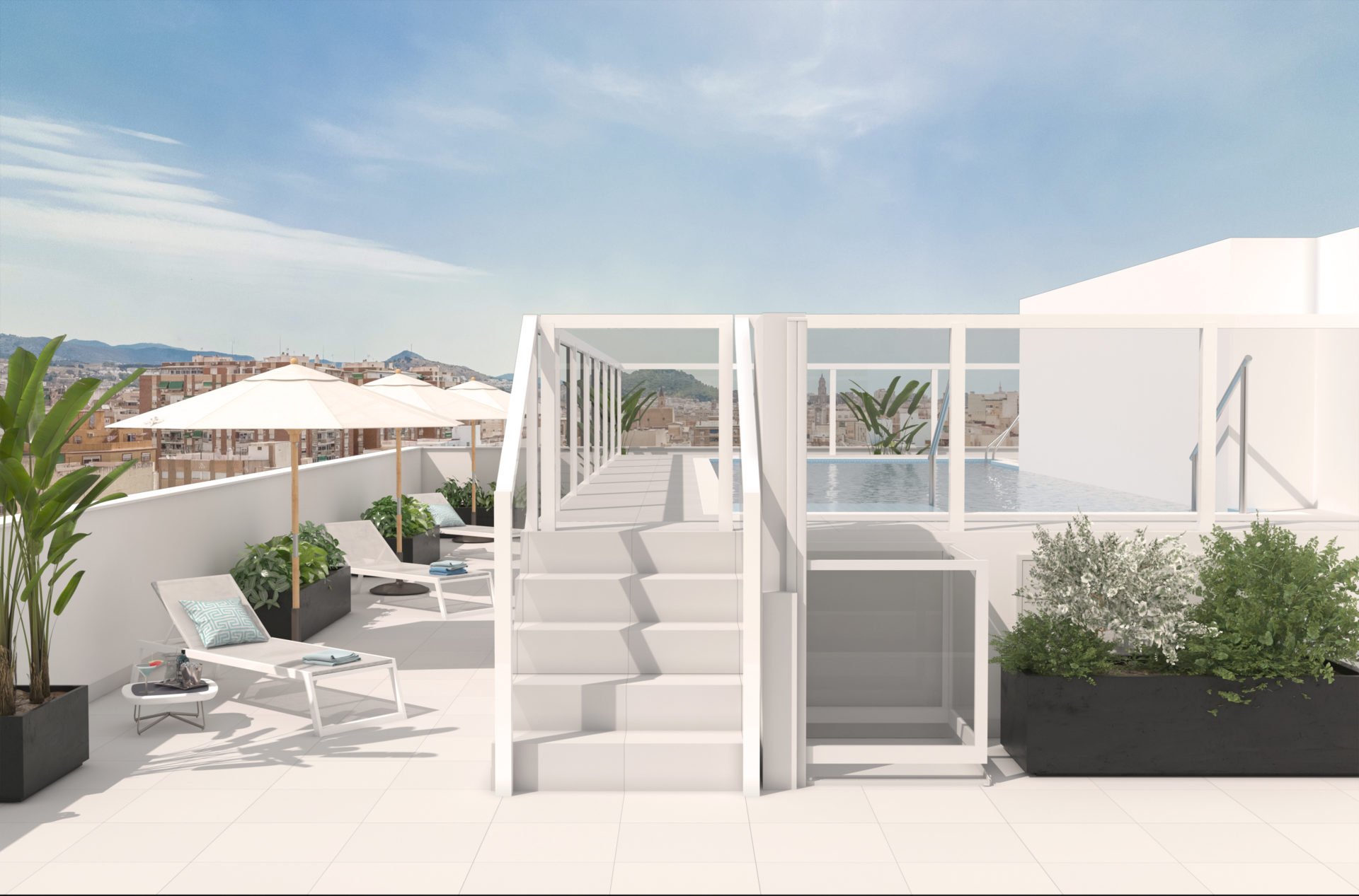 Wohnung in Malaga, Spanien 2 Schlafzimmer, 105 m2 Nr. 135985