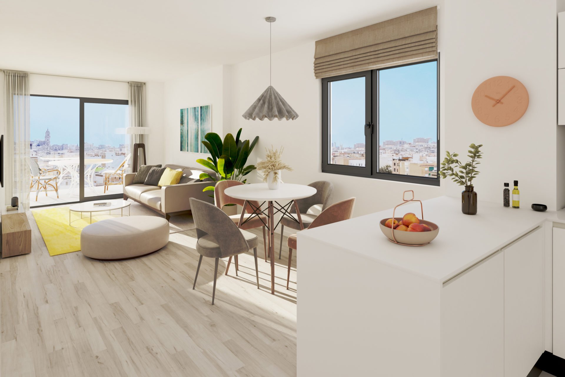 Wohnung in Malaga, Spanien 2 Schlafzimmer, 105 m2 Nr. 135985