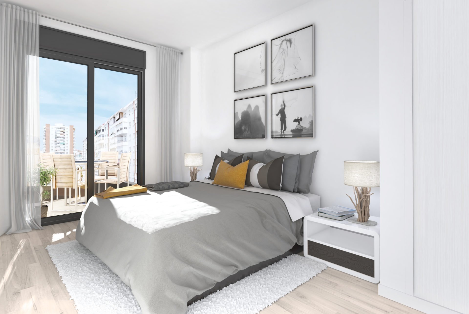Wohnung in Malaga, Spanien 2 Schlafzimmer, 105 m2 Nr. 135985