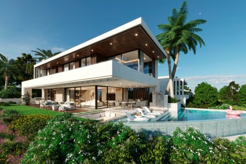 Villa i Benalmadena, Malaga, Spanien 5 sovrum, 515 kvm. Nr. 135986