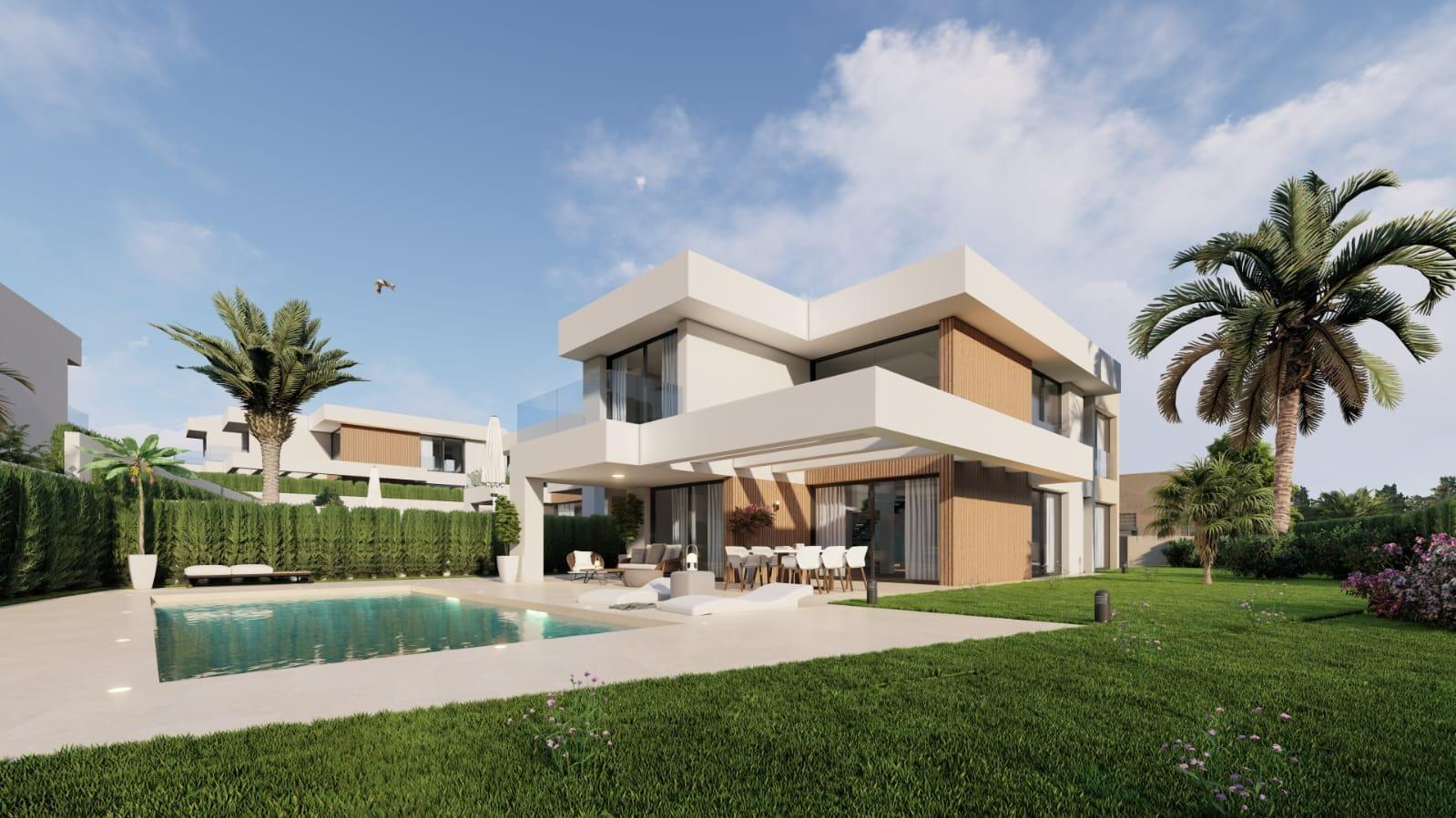 Villa en Manilva, Málaga, España 4 dormitorios, 265 m2 No. 169267