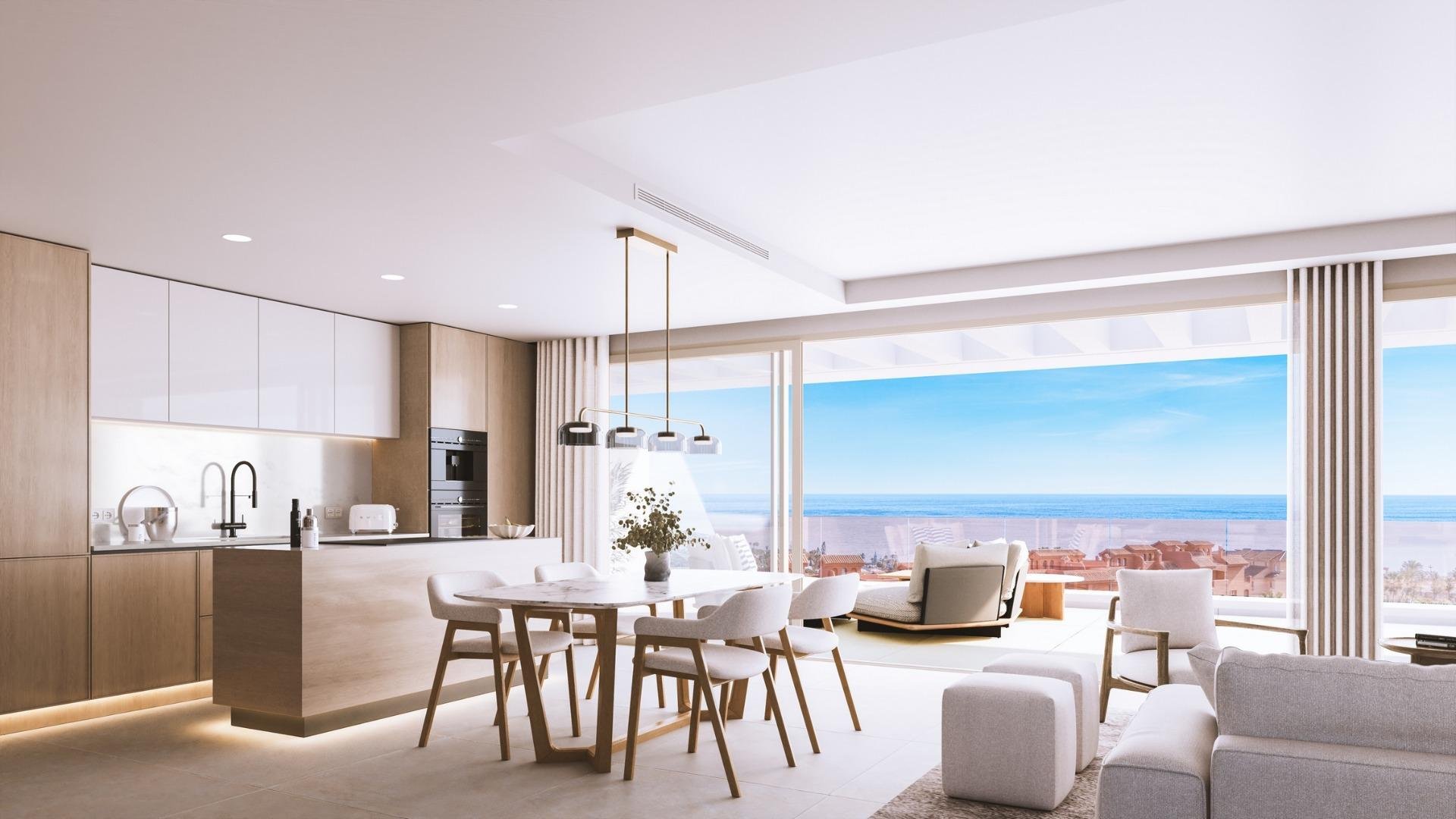 Takvåning i Estepona, Malaga, Spanien 3 sovrum, 153 kvm. Nr. 169264