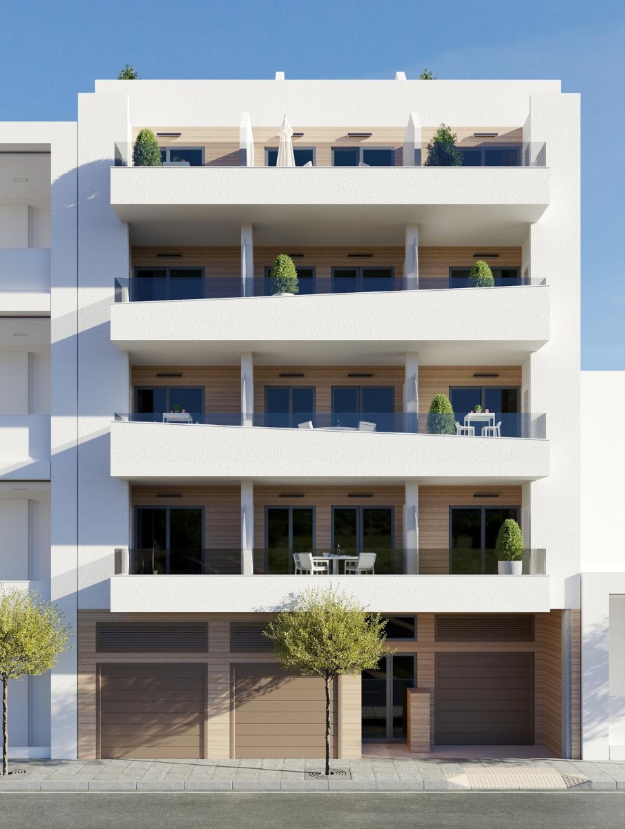 Penthouse w Torrevieja, Alicante, Hiszpania 1 sypialnia, 75 mkw. nr 154726