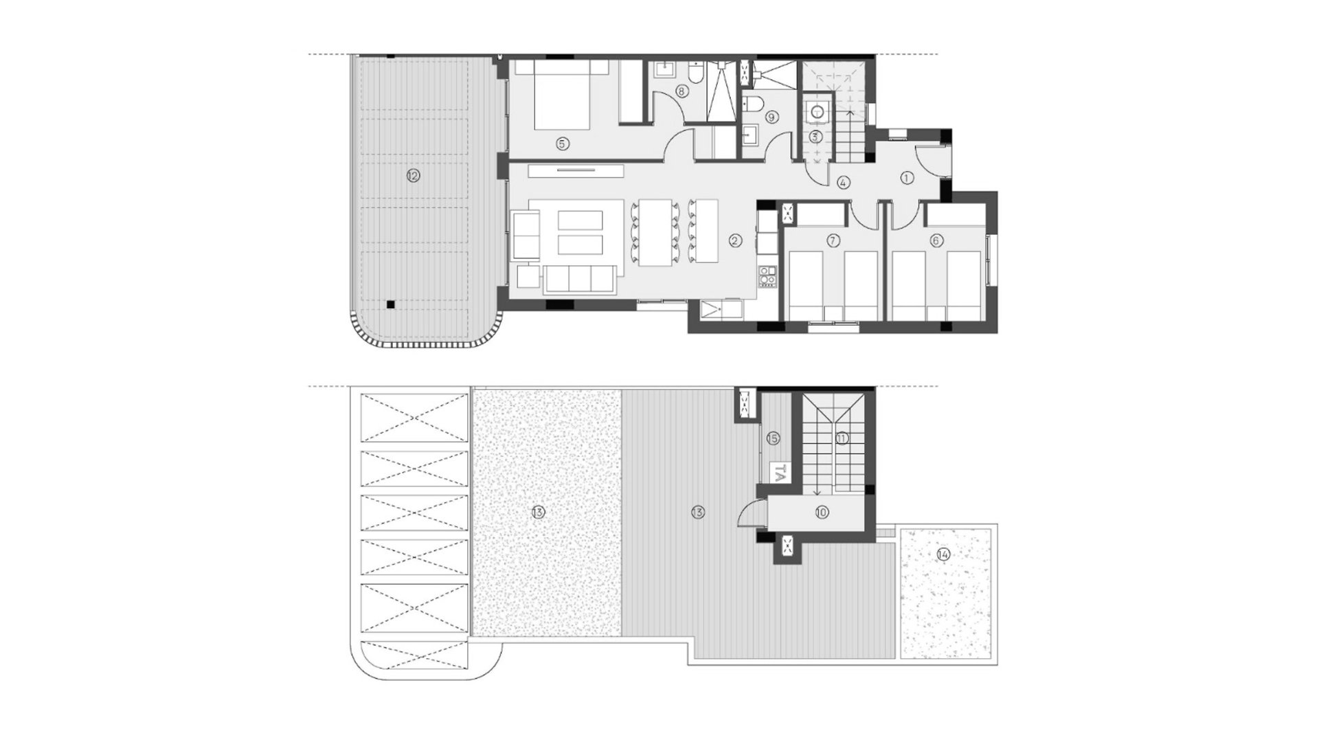 Apartament w Sunset Village, Torrevieja, Alicante, Hiszpania 3 sypialnie, 182 mkw. nr 155229