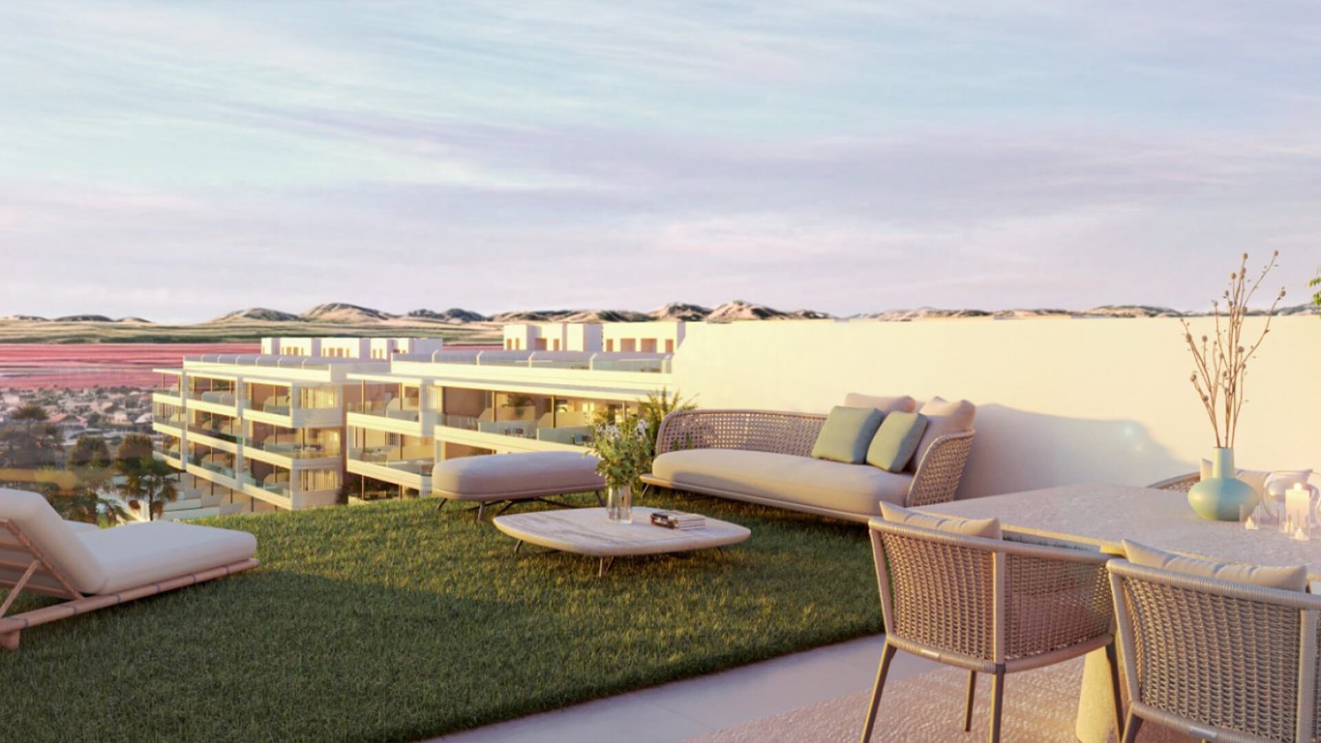 Appartamento in Sunset Village, Torrevieja, Alicante, Spagna 2 camere da letto, 83 mq. N° 155223